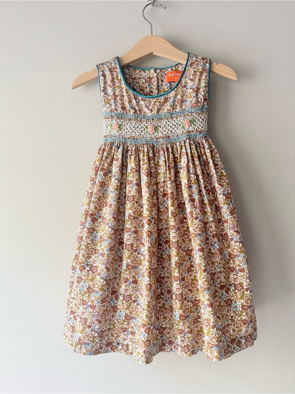 Hui Yang Floral Smocked Dress